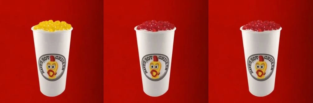 Dave's Burstin' Bevs close-up